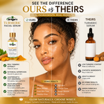 Britgerv Turmeric Brightening Facial Serum – Hydrating & Nourishing Face Serum for Radiant Skin, 2 fl oz (60 ml)