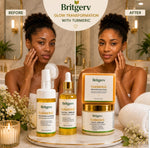 Britgerv Turmeric Skincare Beauty Essentials 4-Step Bundle