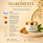 Britgerv Turmeric Hydrating Face Cream – Brightening Moisturizer for Soft, Radiant, Skin, 3.38 oz (100 g)