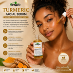 Britgerv Turmeric Brightening Facial Serum – Hydrating & Nourishing Face Serum for Radiant Skin, 2 fl oz (60 ml)