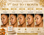 Britgerv Turmeric Brightening Face & Body Soap Bar - Deep Cleaning for Smooth, Radiant Skin, 3.5 0z (100 g)
