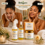 Britgerv Turmeric Skincare Beauty Essentials 4-Step Bundle
