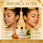 Britgerv Turmeric Hydrating Face Cream – Brightening Moisturizer for Soft, Radiant, Skin, 3.38 oz (100 g)