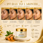 Britgerv Turmeric Hydrating Face Cream – Brightening Moisturizer for Soft, Radiant, Skin, 3.38 oz (100 g)
